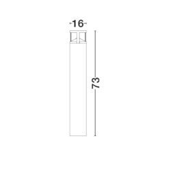 SOUL útistaur h730 LED 24W 712lm IP65 3K matt svart - Image 5