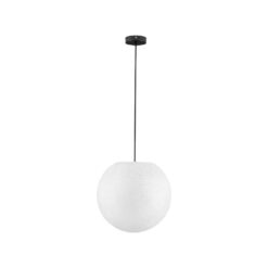 MOON hangandi loftlj. 40cm LED E27 IP65 svart/hvít