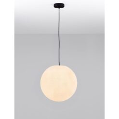 MOON hangandi loftlj. 40cm LED E27 IP65 svart/hvít - Image 2