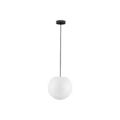 MOON hangandi loftlj. 30cm LED E14 IP65 án svart/hvít