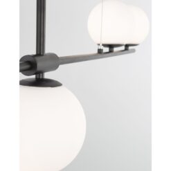 IMPERO hangandi loftlj. LED G9 IP20 án peru svart/matt hvítt - Image 3
