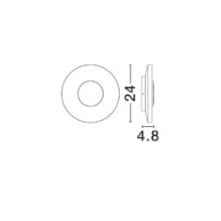 CICO útivegglj. LED 12W 587lm 3K IP65 matt hvítt - Image 5