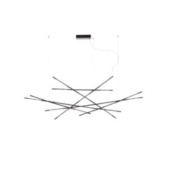 RACCIO hangandi loftlj. LED 92W 3K dimmanl. svart