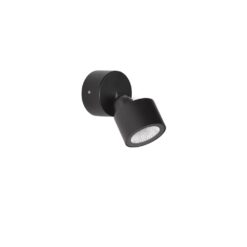 HELMET útivegglj. 7,5cm LED 5W 321lm 3K IP65 antrasít