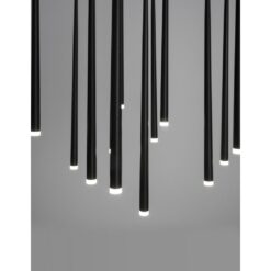 GIONO hangandi loftlj. LED 12x3W 2280lm 3K IP20 matt svart - Image 2