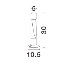 NOOI útistaur h300 LED 6W 185lm 3K IP65 svart - Image 5