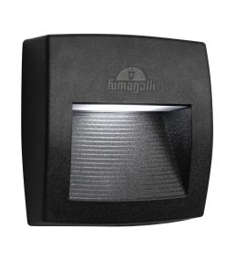 LORENZA 150 veggljós 4W svart IP55