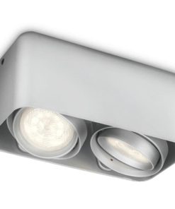 AFZELIA loftljós 2x3W LED ál