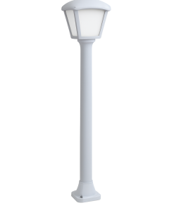 ROBY Staur h940 E27 Hvítt/opal IP55 m/peru