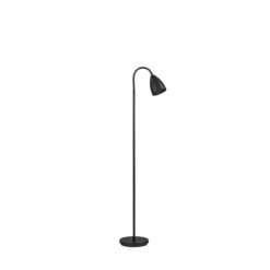 xTROTSIG gólflampi,h1170-1475 6,5W GU10 matt svart