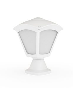 ROBY Staur h290 E27 Hvítt/opal IP55