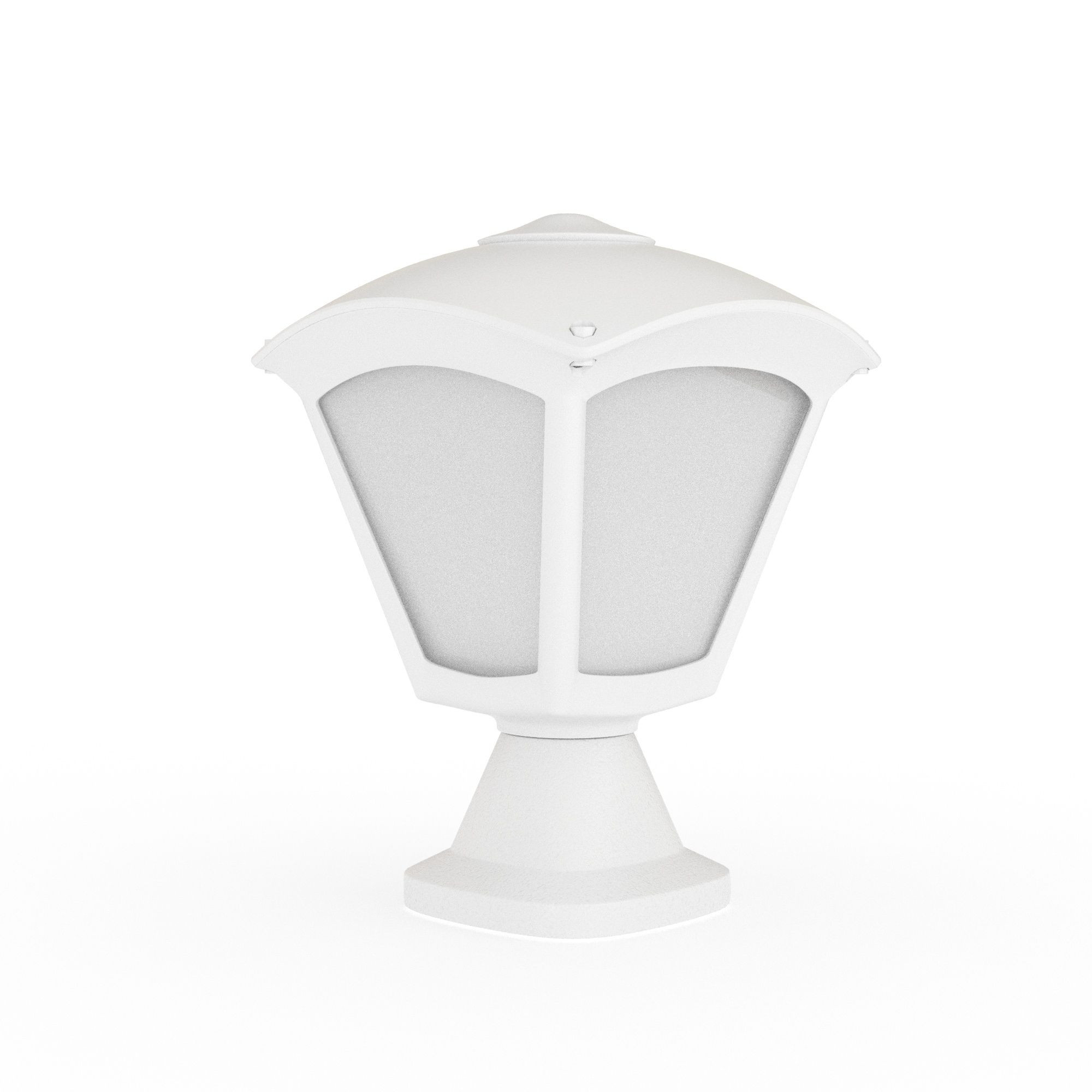 ROBY Staur h290 E27 Hvítt/opal IP55