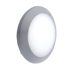 BERTA útiljós á loft, 275mm 11,3W 1510lm 27/4/65K  grátt IP66