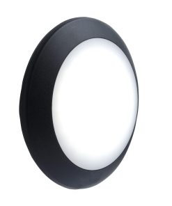 BERTA útiljós á loft, 275mm 11W 3K svart IP66