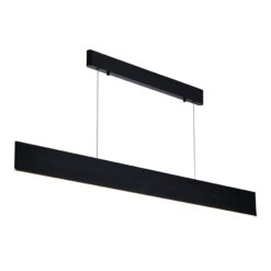 PURE 120 cm, 26W 3K beint, svart , dimmanlegt