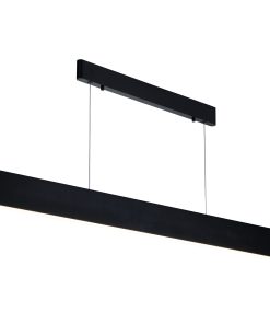 PURE 120 cm, 26W 3K beint, svart , dimmanlegt