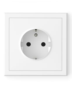 Adria Schuko tengill hvítur 16 A, 250 V~