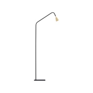 GEKO gólflampi 10w GU10 h153cm svart/gull
