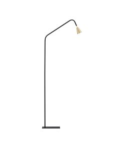 GEKO gólflampi 10w GU10 h153cm svart/gull