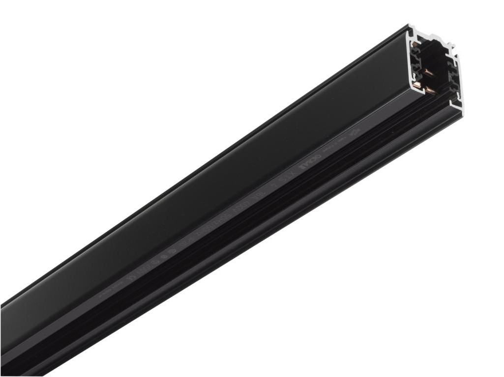 Kastarabraut 3-línu 3mtr. svart DALI