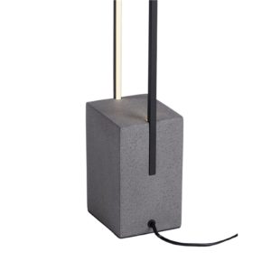 Alternative view of LITHOS gólflampi LED 26W 1431lm 3K IP20 steypt/antrasít