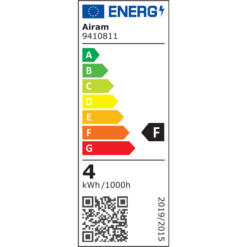 Led T26 háfapera E14 3,3W 3K glær - Image 2