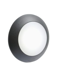 BERTINA útiljós á loft, Q200 7W 3K svart IP66