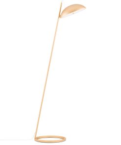 FLUTE Gólflampi LED 30W Dimmanlegur Gull