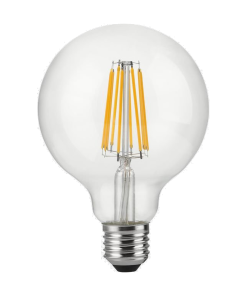 LED G95 glær 10W 1055lm 925 E27 dimmanleg