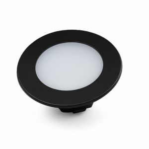 FR 55-LED 3W 24V 27K svart án spennis