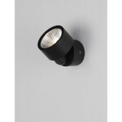 HELMET útivegglj. 9cm LED 10W 831lm 3K IP65 antrasít - Image 2