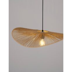 SIARA hangandi loftlj. LED E27 IP20 án peru ofið ljósbrúnt/svart - Image 2