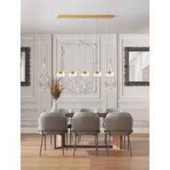 BION Hangandi LED 5x6W Gull/acryl - Image 3