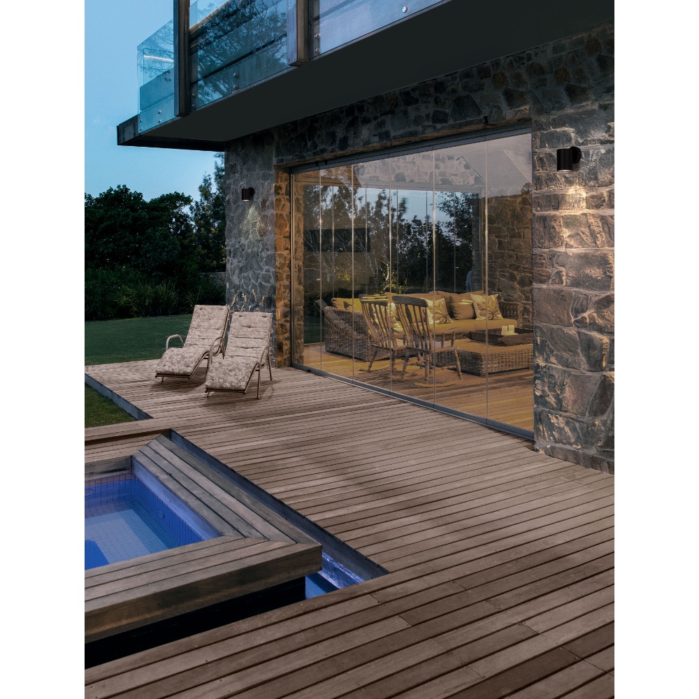 JACKIE útivegglj. LED 3W 226lm 3K IP65 antrasít - Image 4