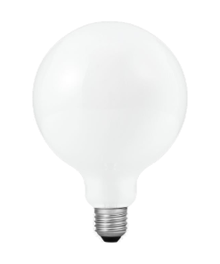 LED G125 opal 12W 1500lm 27K E27 dimmanleg