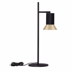 LUVIA borðlampi LED MR16/GU10 1x10W IP20 án peru svart/gyllt