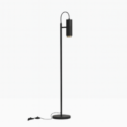 NESSI gólflampi LED MR16/GU10 1x10W IP20 án peru svart
