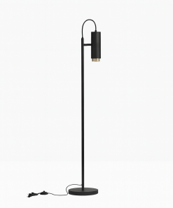 NESSI gólflampi LED MR16/GU10 1x10W IP20 án peru svart