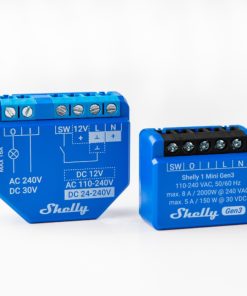 Alternative view of Shelly 1 Mini Gen3