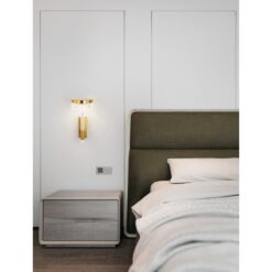 BION Led vegglj. kopar/gyllt akríl 8W 490Lm 3K IP20 - Image 4