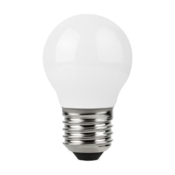 Led kúla P45 E27 4,5W 470lm 27K opal dim to warm