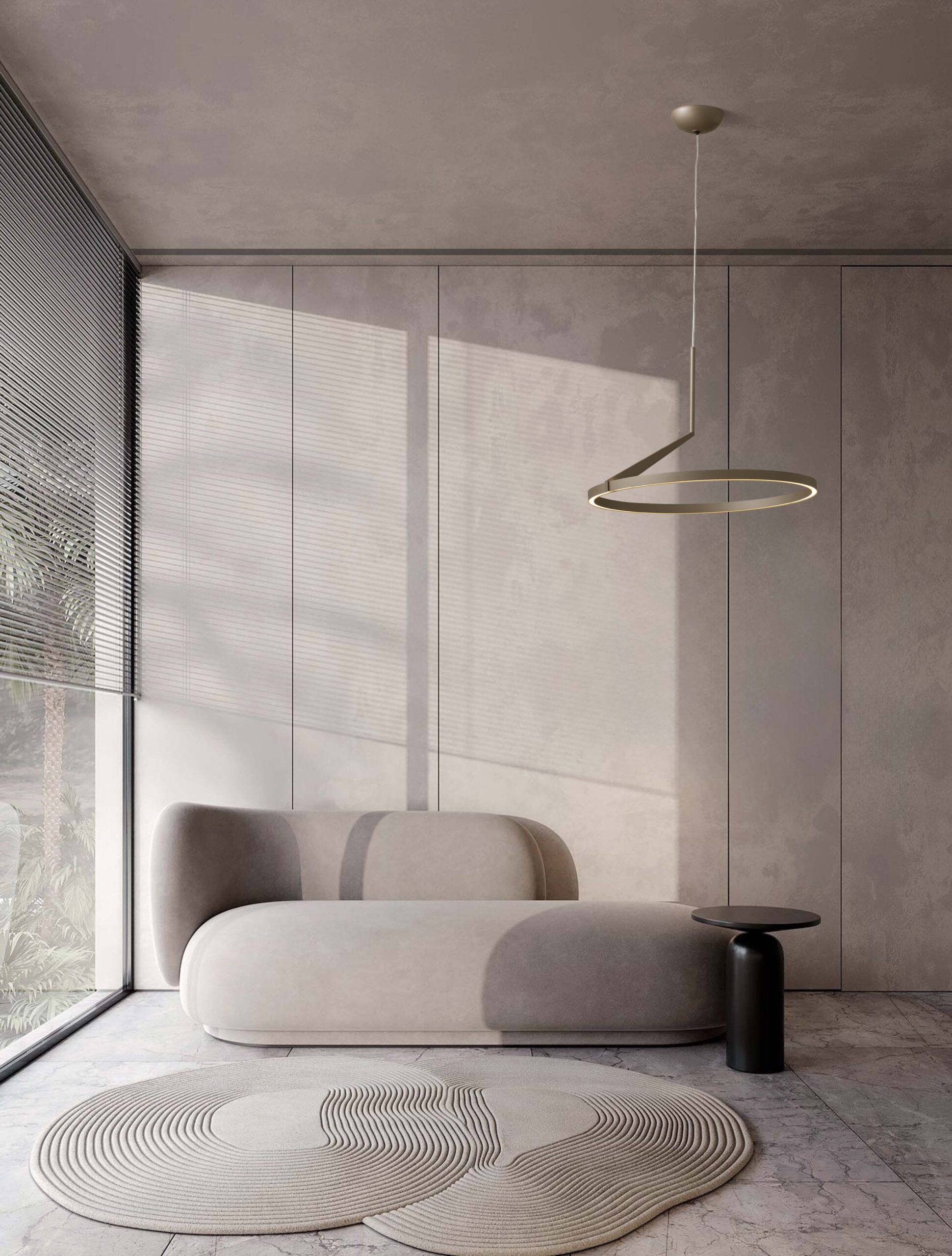 TILIA Hangandi Loftljós LED 31W Dimmanlegt Brúnt - Image 3