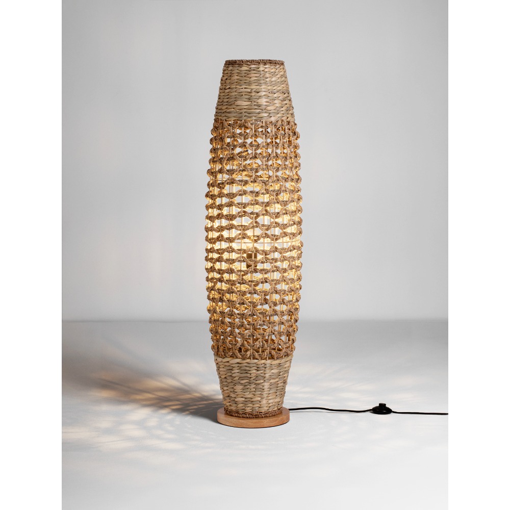 ANADA gólflampi LED E27 IP20 án peru ofið ljósbrúnt - Image 2