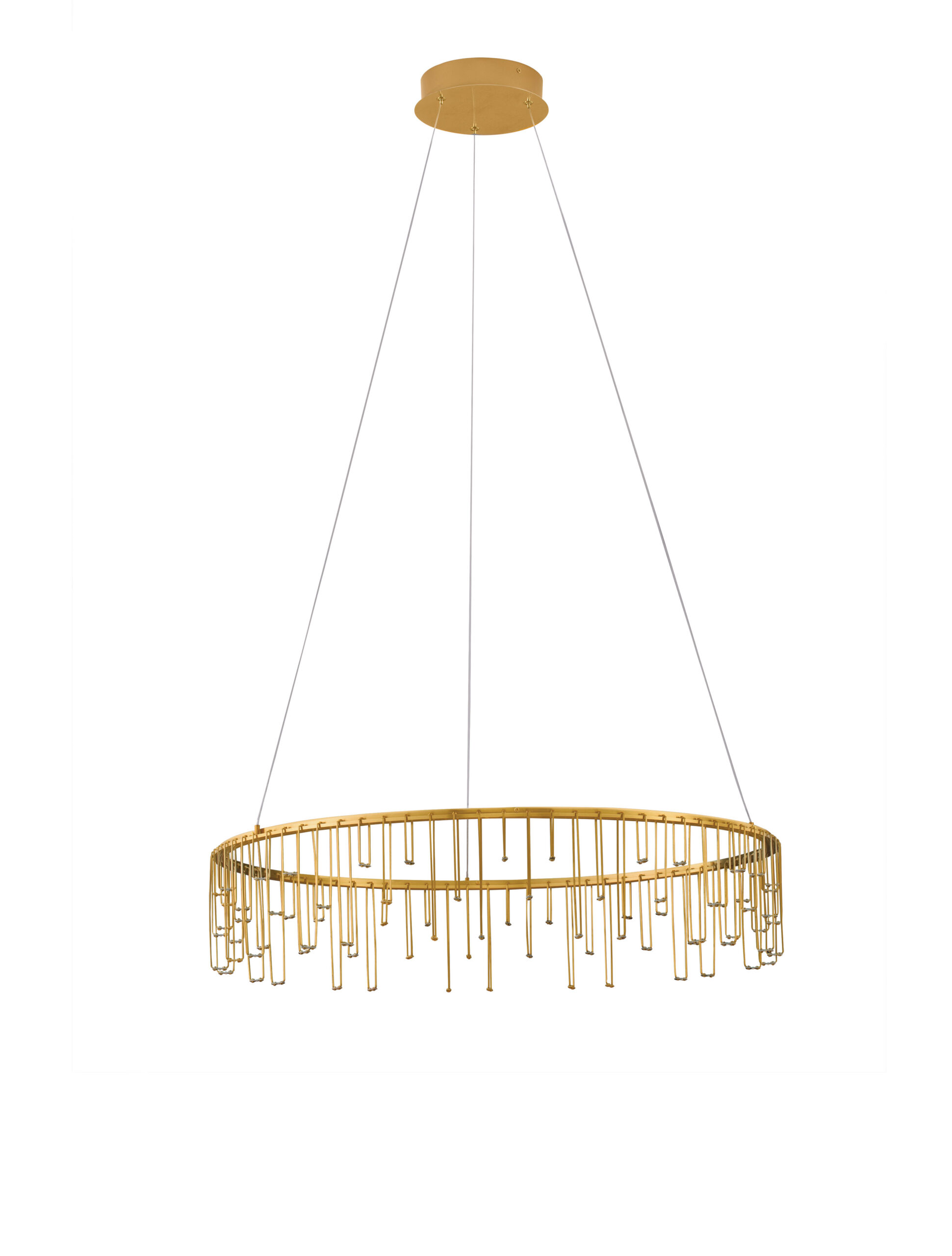 STELLAR Hangandi Loftljós LED 31W Gyllt/Kopar