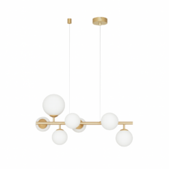 ODILLIA hangandi loftlj. LED G9 7x5W IP20 án peru gyllt