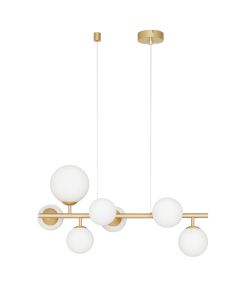 ODILLIA hangandi loftlj. LED G9 7x5W IP20 án peru gyllt