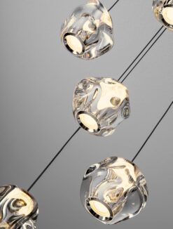 IFOS Hangandi Loftljós LED 25W dimmanlegt Svart - Image 3
