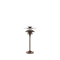 xPICASSO borðlampi h355 Q180 LED G4 oxiðbrúnn