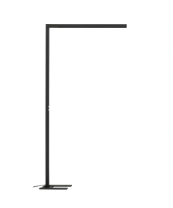 GAL gólflampi LED 30W 2700lm. 10W 900lm niður. 3K IP20 svart