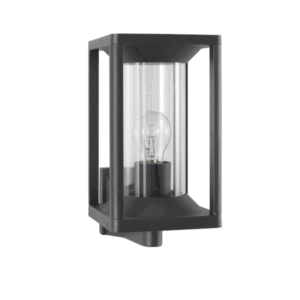 LOEVE útivegglj. LED E27 IP65 án peru antrasít